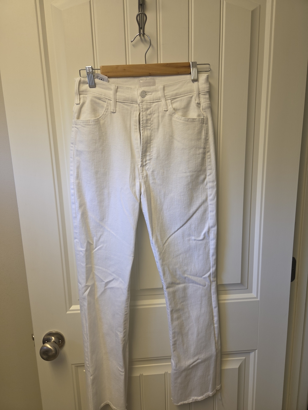 MOTHER Hustler Ankle Fray Fairest Of All Size 27